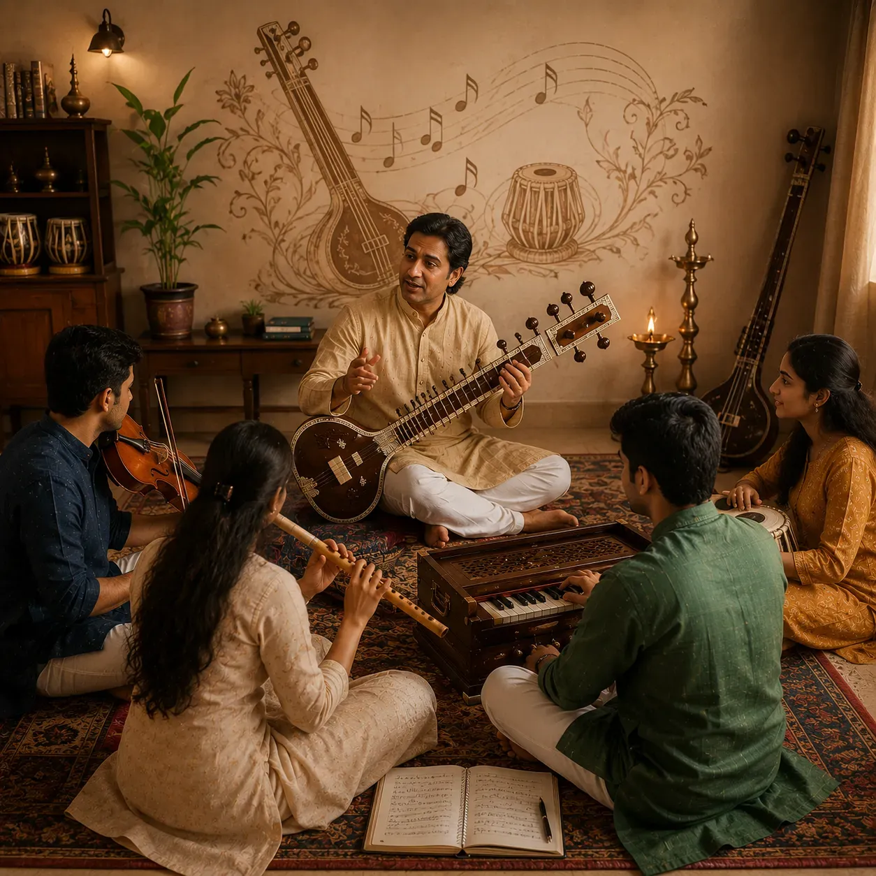Hindustani Instrument Classes